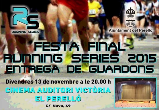 Festa final Running Series Terres de l’Ebre 2015 Festa final Running Series Terres de l’Ebre 2015