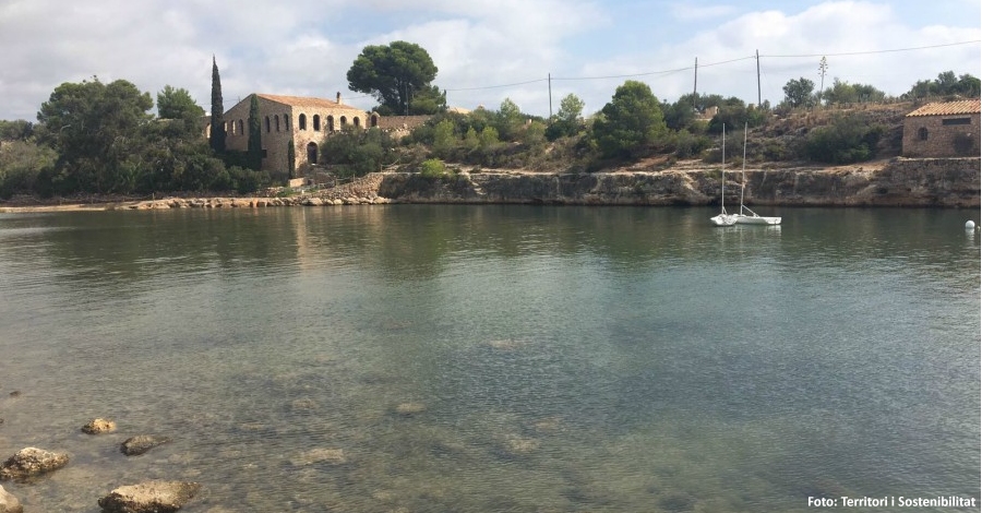 Finalitza la millora del port natural de l�Estany, a l�Ametlla de Mar