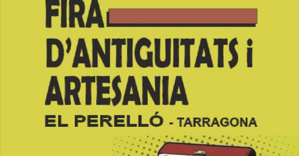I Feria de antiguedades y artesan�a del Perell�