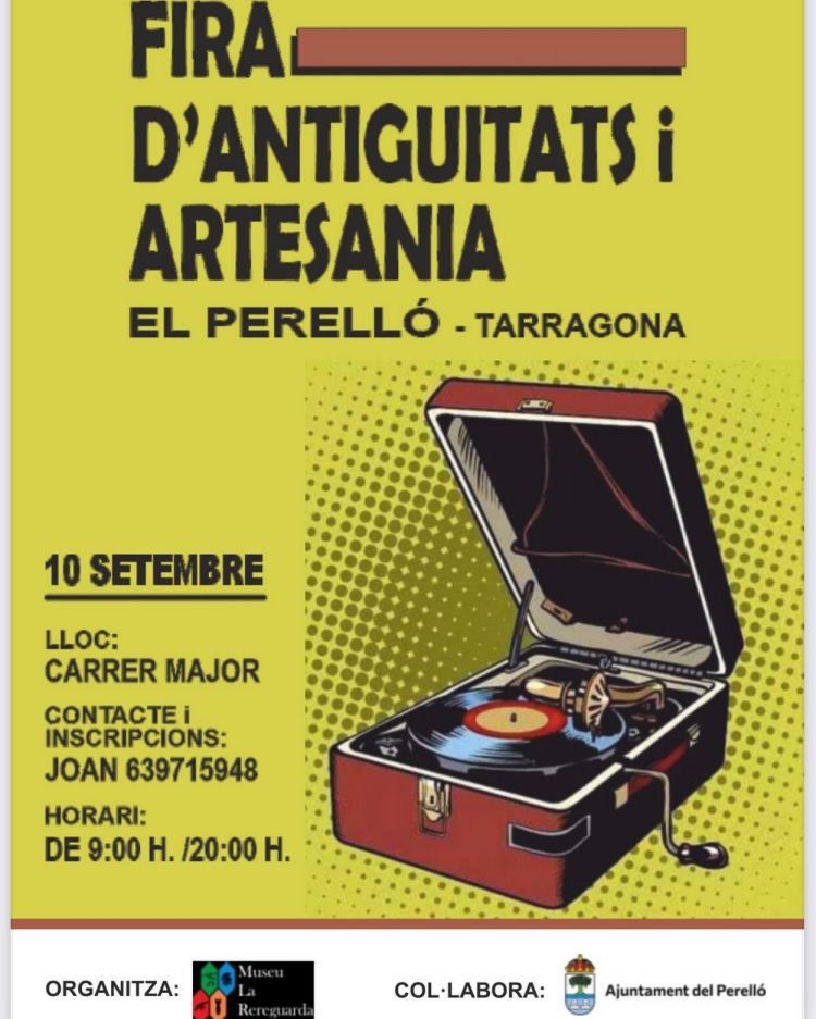 I Fira d�Antiguitats i artesania del Perell�
