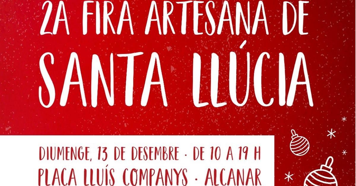 2a Fira Artesana de Santa Ll�cia