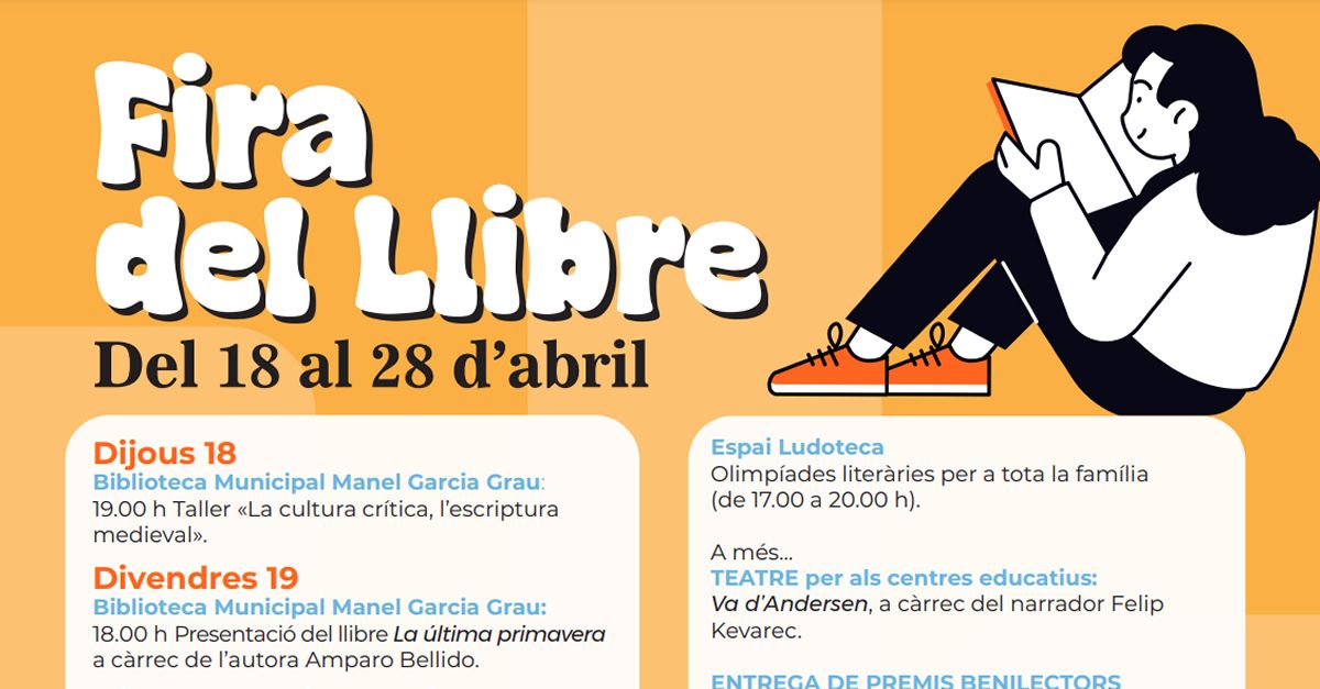 Fira del Llibre de Benicarló Fira del Llibre de Benicarló