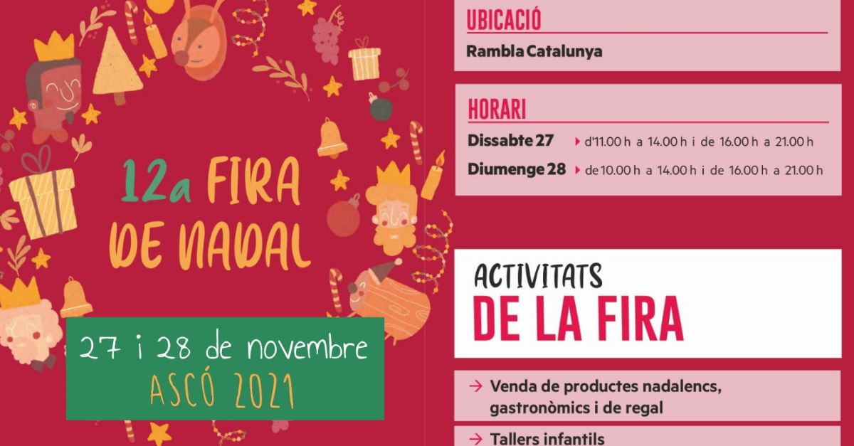 12a Fira de Nadal d&rsquo;Asc�