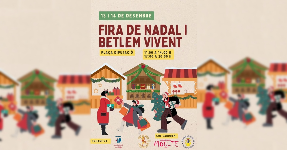 Fira de Nadal i Betlem Vivent de C�lig