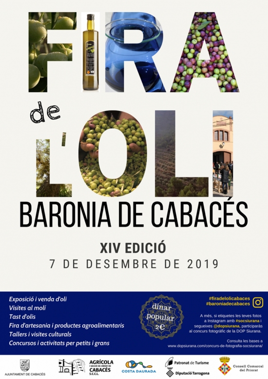 XIV Fira de l’Oli Baronia de Cabacés XIV Fira de l’Oli Baronia de Cabacés