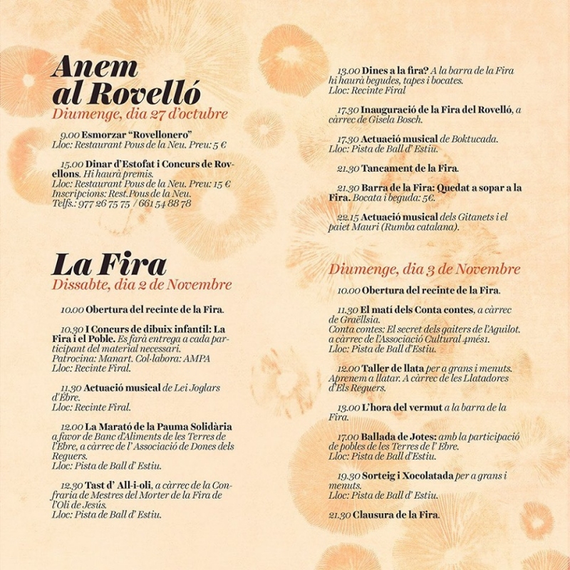 XIII Fira del Rovell�