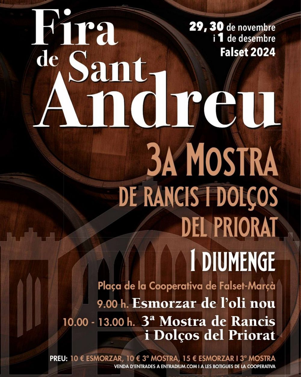 Fira de Sant Andreu i 3a Mostra de Rancis i Dol�os del Priorat