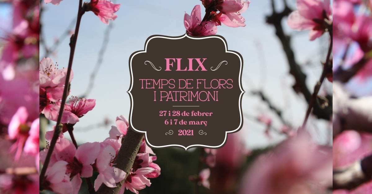 Flix, temps de flors i patrimoni #LaRiberaenFlor Flix, temps de flors i patrimoni #LaRiberaenFlor