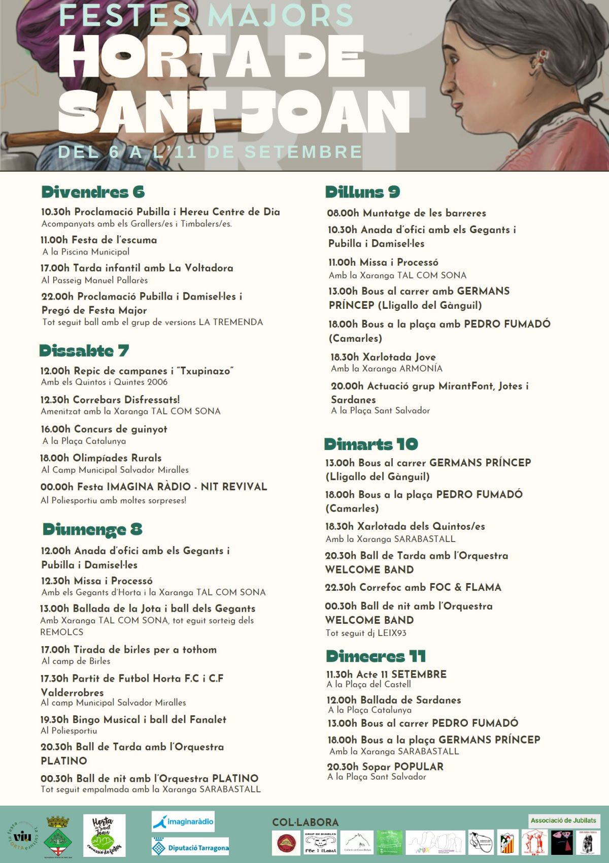 Festes Majors Horta de Sant Joan 2024 Festes Majors Horta de Sant Joan 2024