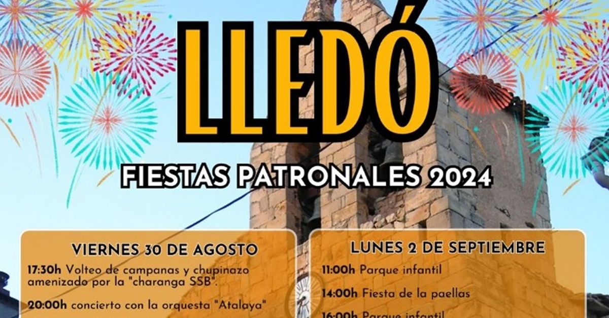 Fiestas patronales Lled� 2024