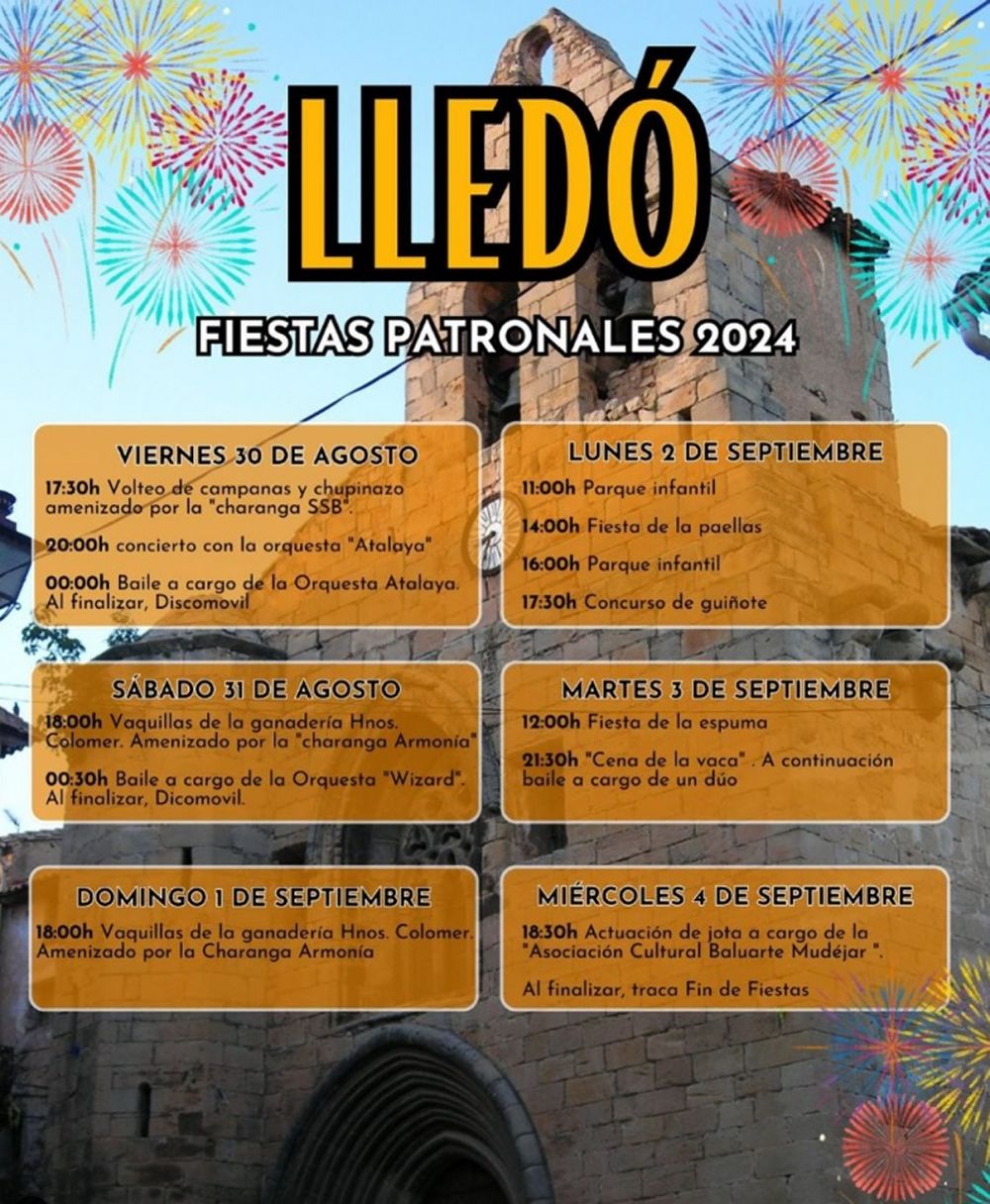 Festes patronals Lled� 2024