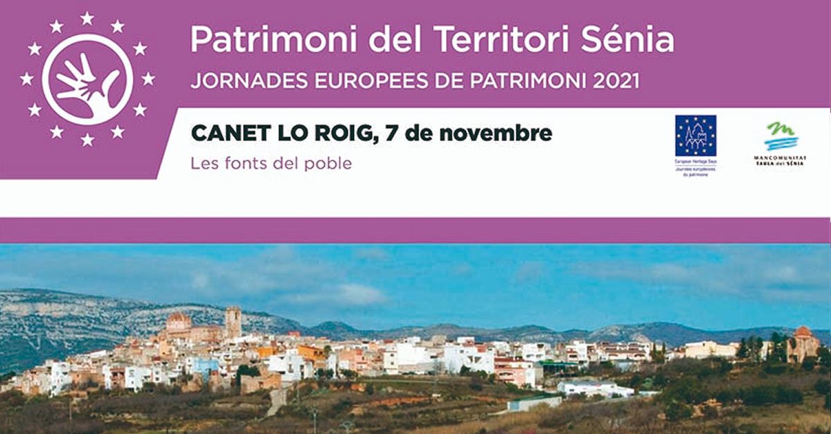 Patrimonio Territorio S�nia: Las fuentes de Canet lo Roig