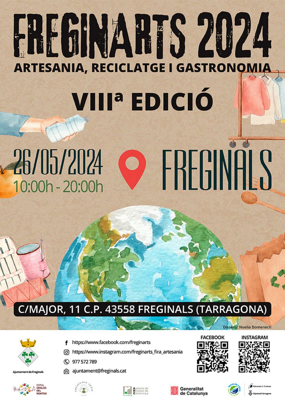 Freginarts 2024. Artesania, reciclatge i gastronomia Freginarts 2024. Artesania, reciclatge i gastronomia
