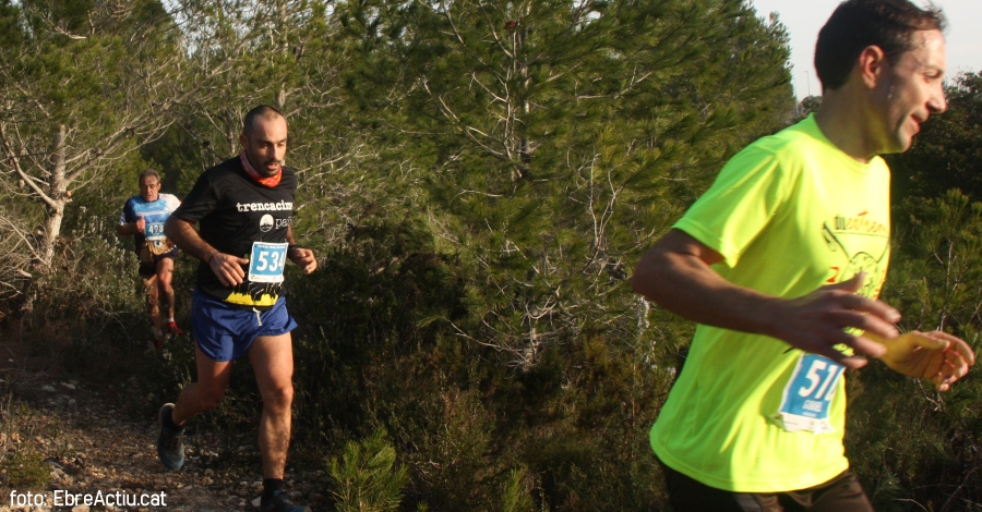 Galeria dimatges 8a cursa trail de lAldea (23/12/2018)
