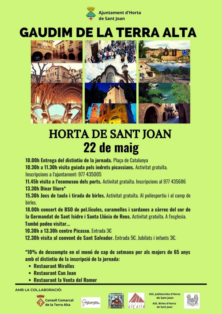 Gaudim de la Terra Alta: Horta de Sant Joan Gaudim de la Terra Alta: Horta de Sant Joan