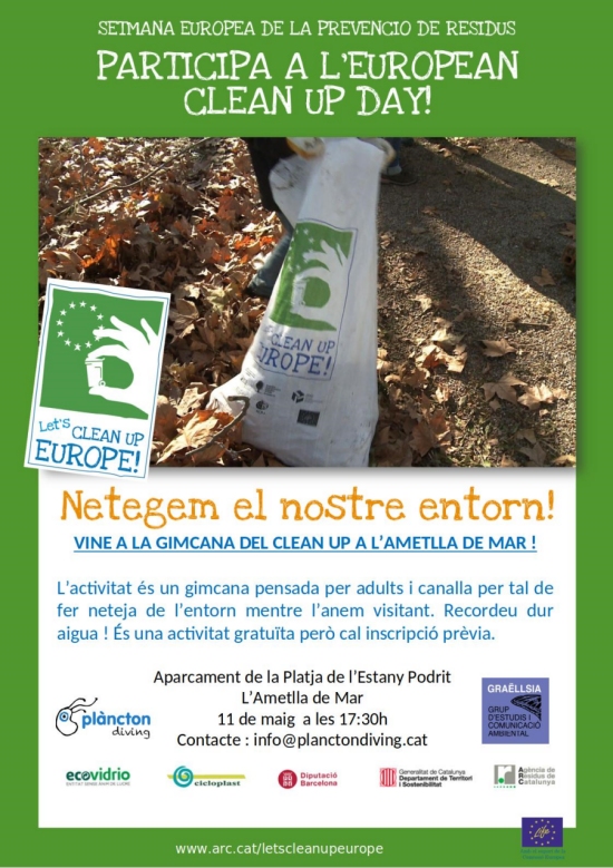 La gimcana Clean Up a l�Ametlla de Mar