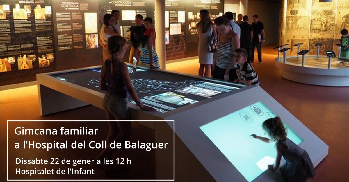 Gimcana familiar a l�Hospital del Coll de Balaguer