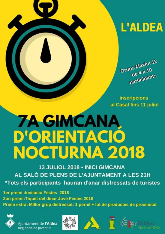 7a Gimcana d�orientaci� nocturna 2018