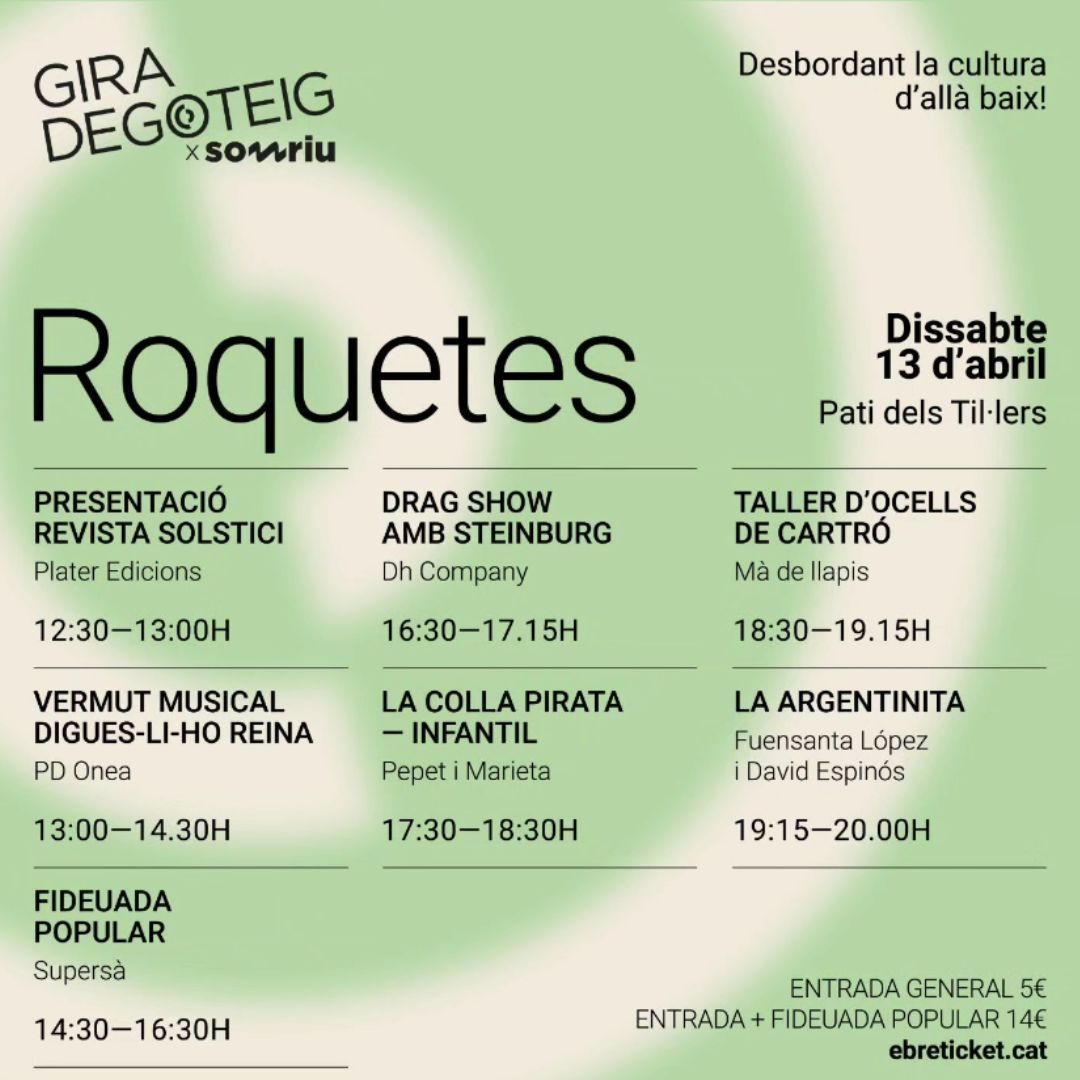 Gira Degoteig x Somriu � Roquetes