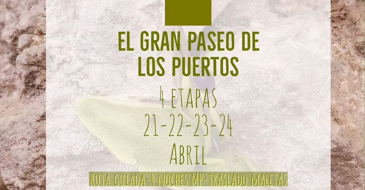 Ruta guiada en 4 etapas �El Gran Paseo de los Puertos�