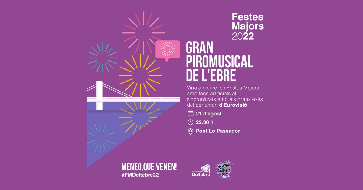 Gran piromusical de les Terres de l�Ebre