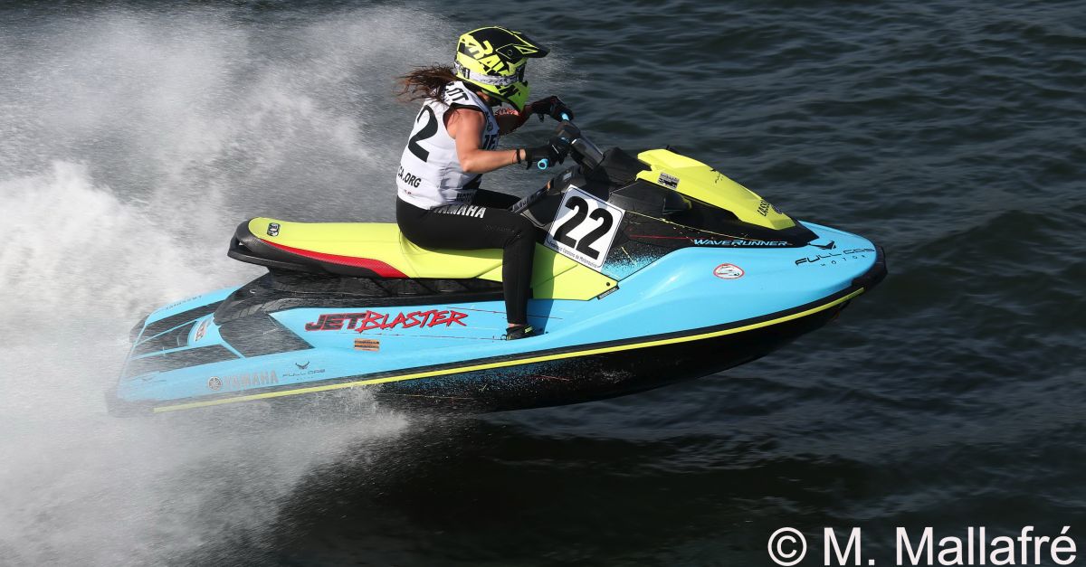 Gran regata de motos aqutiques a Amposta