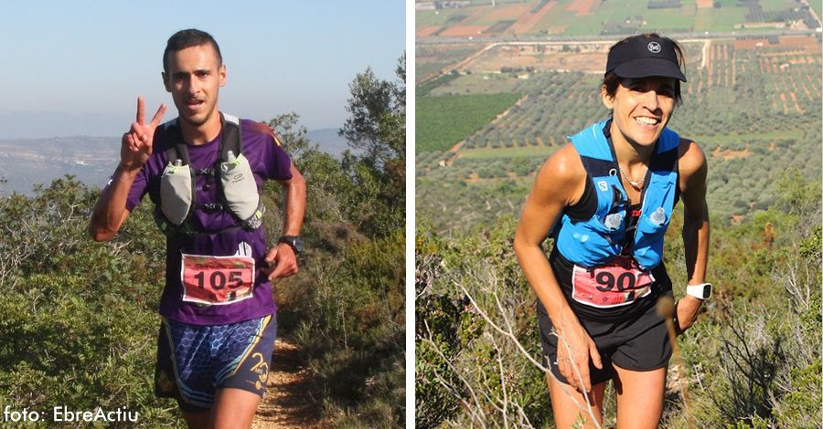 Julen Calv i Anna Ferreres guanyen la 13a Pujada al Montsi dAlcanar