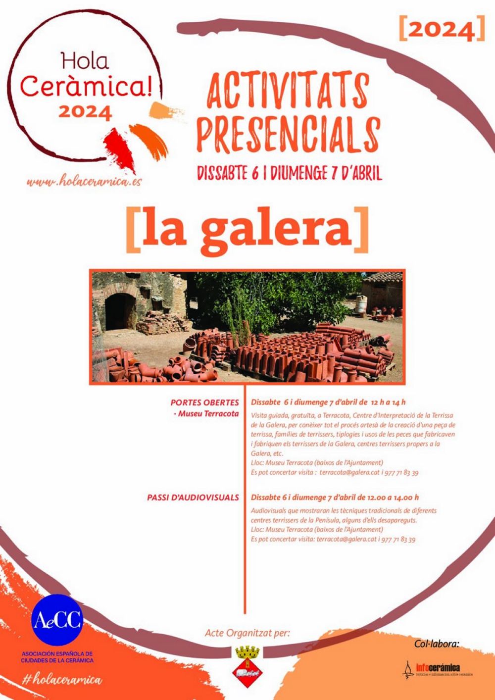 Hola Ceràmica 2024 - La Galera Hola Ceràmica 2024 - La Galera