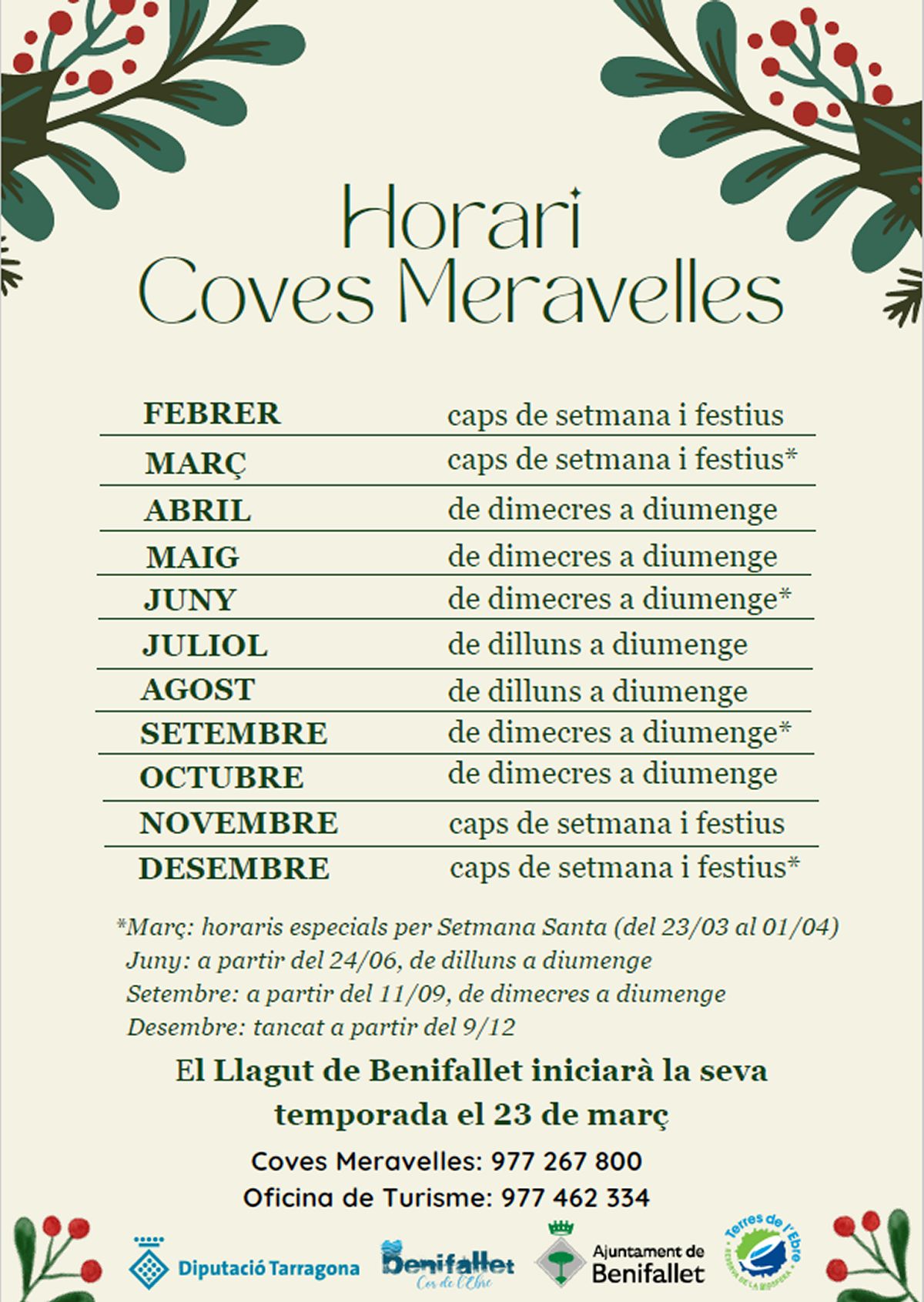 Coves Meravelles i Cova del Dos de Benifallet | EbreActiu.cat, revista digital d’oci actiu | Terres de l’Ebre ...