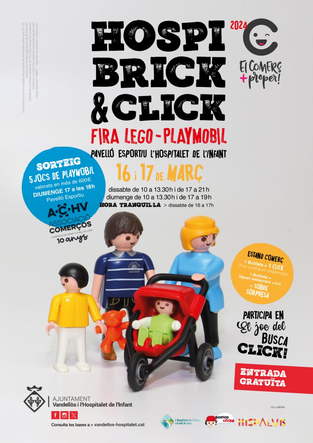 Hospi Brick & Click Fira Lego-Playmobil Hospi Brick & Click Fira Lego-Playmobil