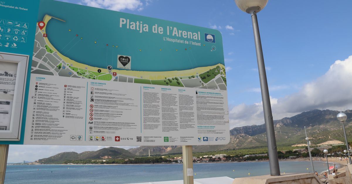 LHospitalet de lInfant i la Vall de Llors renova les Banderes Blaves per a totes les seves platges