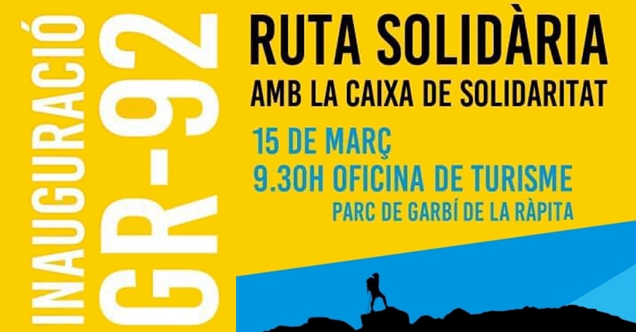 Caminata de inauguraci�n nuevo tramo del GR92 a las Terres de l�Ebre **SUSPENDIDA