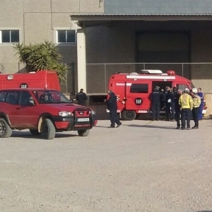 Un incendi crema al coll del Rajoler a Campred