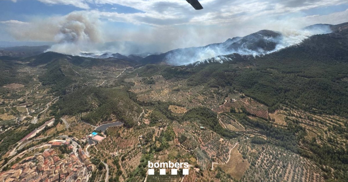 Aixecat el confinament a tots els municipis a excepci de Pals (incendi de Pals)