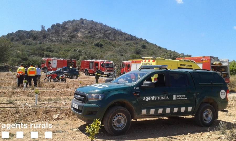 Un incendi crema 1,5 Ha al Montsianell (Amposta) | EbreActiu.cat, revista digital d&rsquo;oci actiu | Terres de l&rsquo;Ebre ...