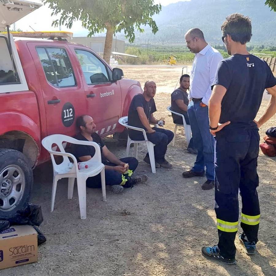 L&rsquo;incendi de la Ribera d&rsquo;Ebre ja est� perimetrat i queda un 10% per controlar | EbreActiu.cat, revista digital d&rsquo;oci actiu | Terres de l&rsquo;Ebre ...