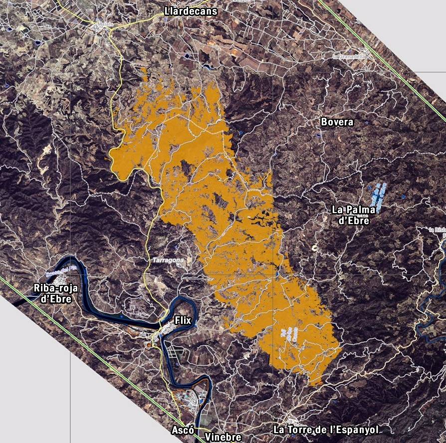 Estabilitzat l&rsquo;incendi de la Ribera d&rsquo;Ebre i s&rsquo;espera controlar-lo aquest vespre | EbreActiu.cat, revista digital d&rsquo;oci actiu | Terres de l&rsquo;Ebre ...