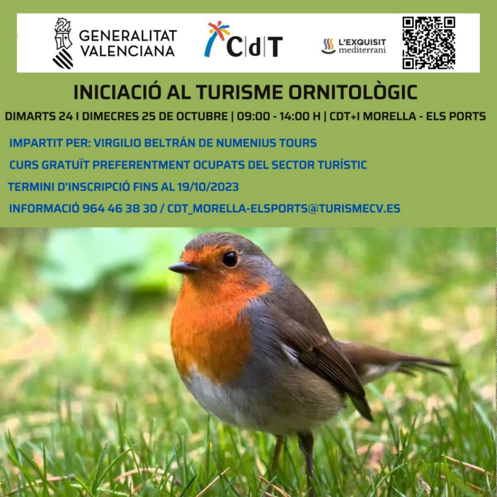 Iniciació al turisme ornitològic Iniciació al turisme ornitològic