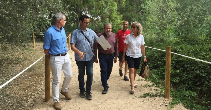 Habilitat un nou itinerari adaptat als Ullals de Baltasar, al Parc Natural del Delta de lEbre