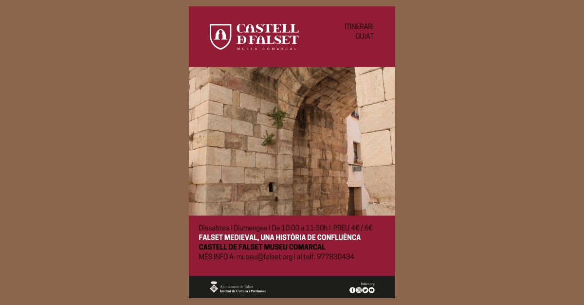 Itinerari guiat Falset medieval: una historia de confluncia