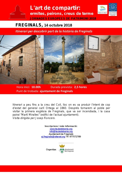 Itinerari per descobrir part de la hist�ria de Freginals