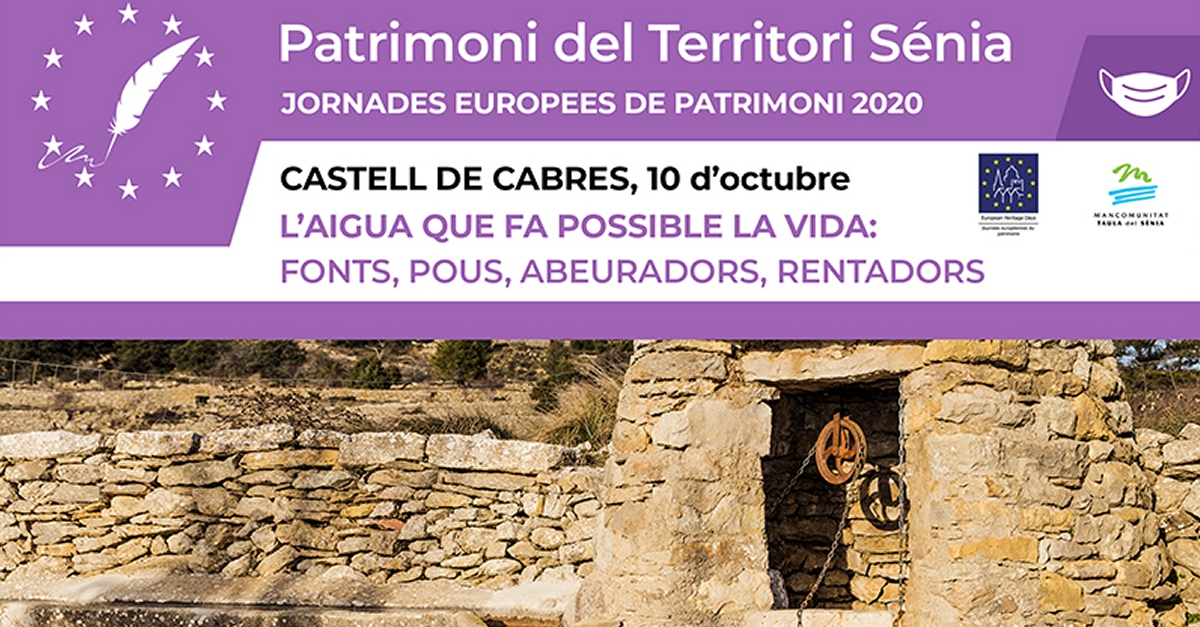 L&rsquo;aigua que fa possible la vida #JEP2020