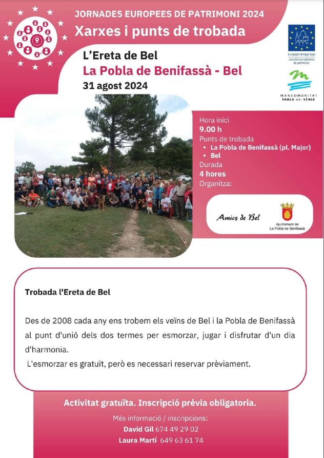 JEP 2024 Trobada a l’Ereta de Bel JEP 2024 Trobada a l’Ereta de Bel