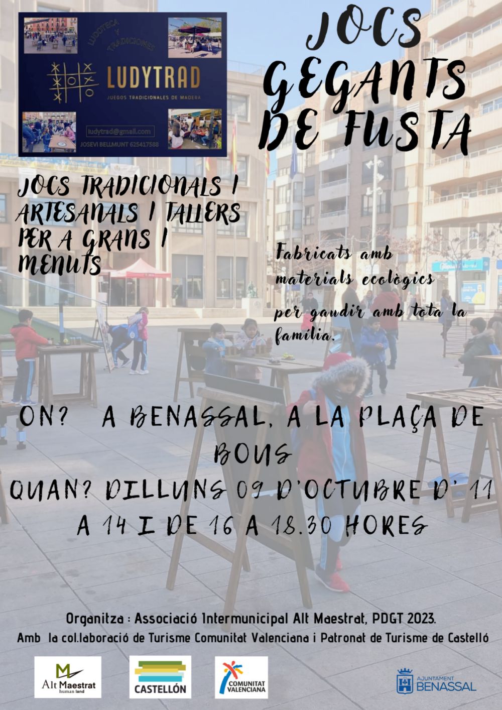 Jocs artesanals i tallers a Benassal Jocs artesanals i tallers a Benassal