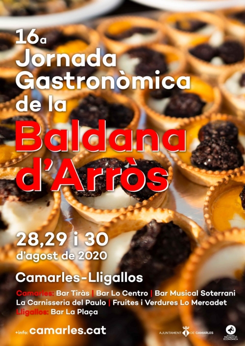 16a Jornada Gastronòmica de la Baldana d’Arròs 16a Jornada Gastronòmica de la Baldana d’Arròs