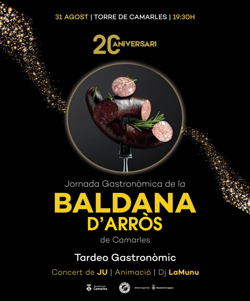 20a Jornada Gastronòmica de la Baldana d’Arròs de Camarles 20a Jornada Gastronòmica de la Baldana d’Arròs de Camarles