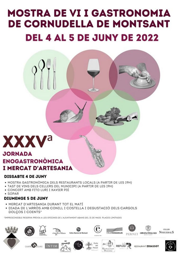 35a Jornada Enogastron�mica i Mercat d�Artesania de Cornudella de Montsant