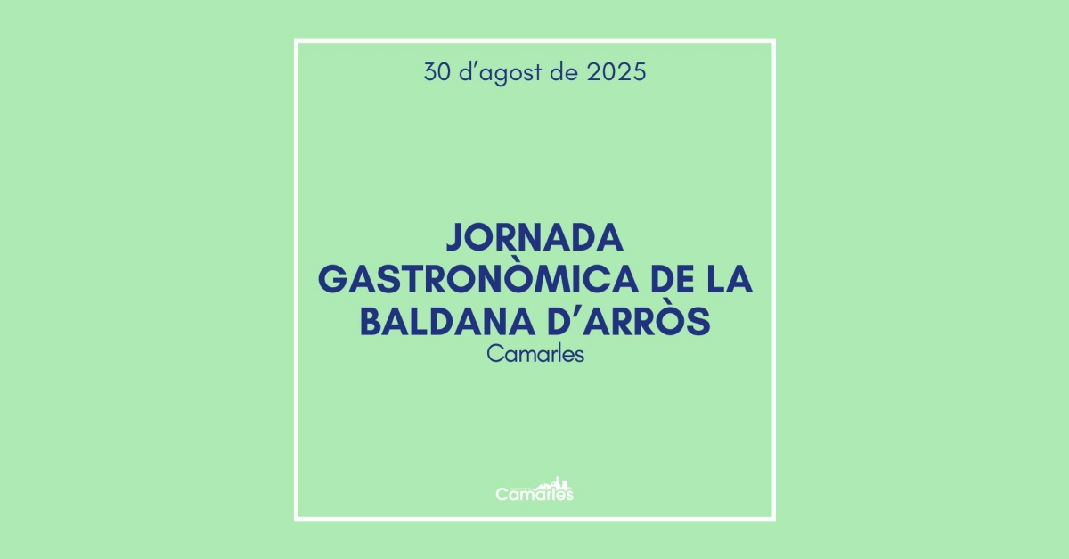 Jornada gastronmica de la baldana darrs