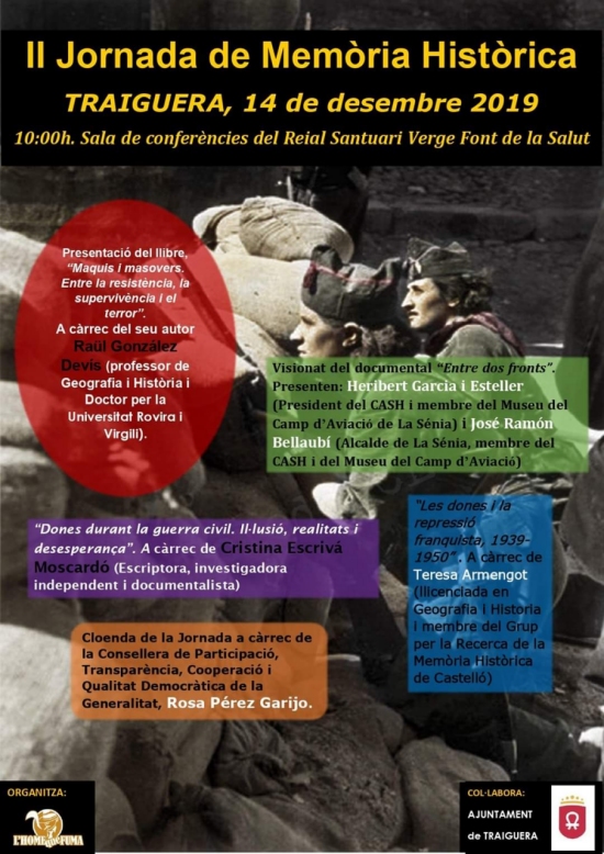 II Jornada de Memòria Històrica II Jornada de Memòria Històrica
