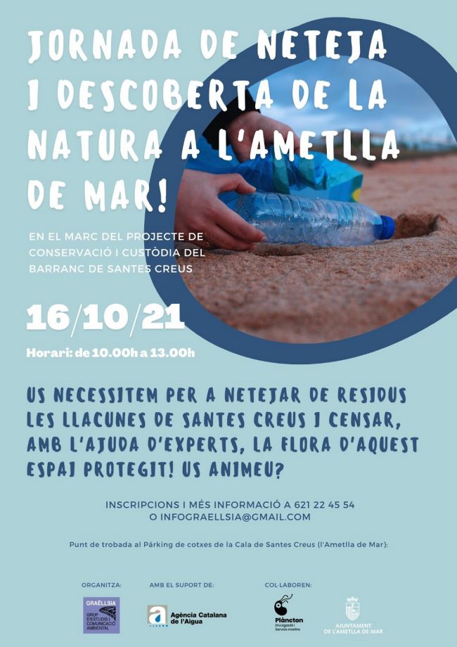 Jornada de neteja i descoberta de la natura a l�Ametlla de Mar